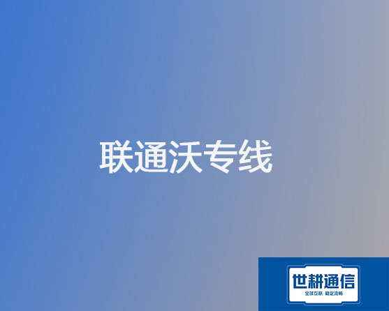 联通沃专线、联通BGP专线？？？解决方案//世耕通信联通宽带服务商