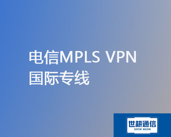 电信MPLS VPN国际专线？？？解决方案//世耕通信全球办公专网