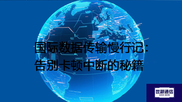 国际数据传输慢行记：告别卡顿中断的秘籍？？？解决方案//世耕通信全球办公专网